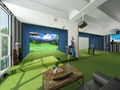 定製室內高爾夫模擬器設備4K高清電子軟件韓國正版3D球場系統 3
