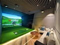 室内高尔夫模拟器球场家用投影系统儿童套装虚拟设备 1