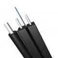 FTTX Outdoor Flat Drop Cable 100m,200m,1,2,4 Core,G657A2 Fiber Optic Cable FTTH  1