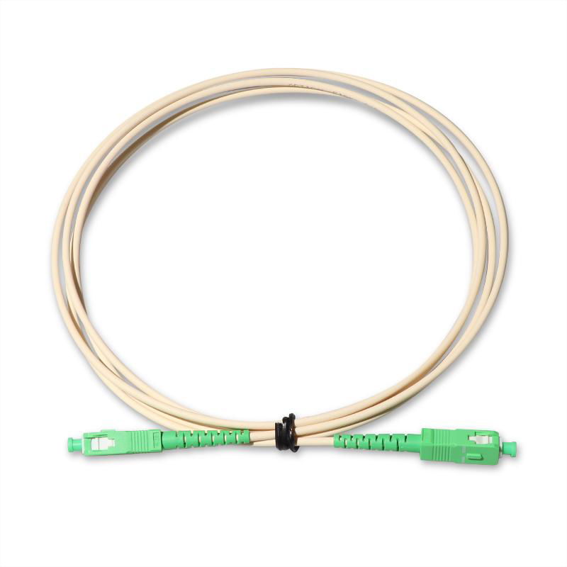 SC/APC to SC/APC Singlemode 3m Simplex fiber optic patch cord