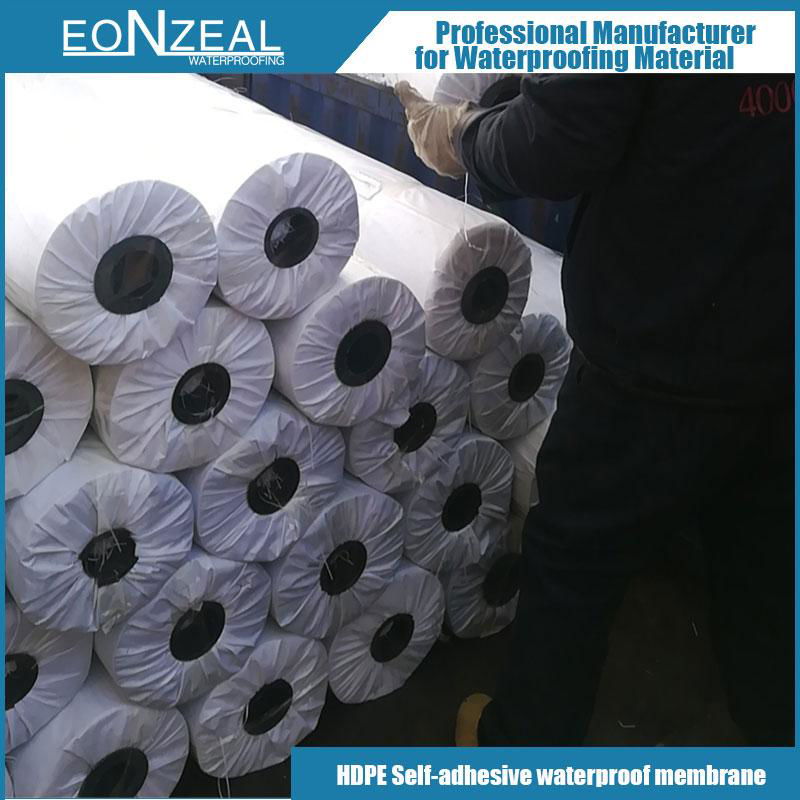 HDPE waterproof membrane for basement underground waterproofing 2