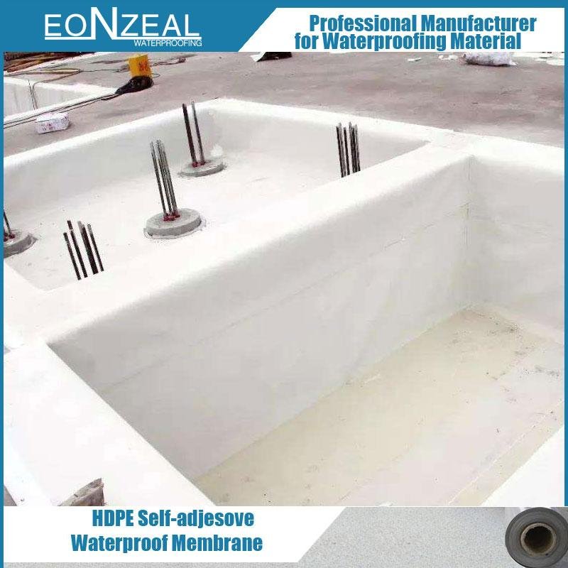 HDPE waterproof membrane for basement underground waterproofing 3
