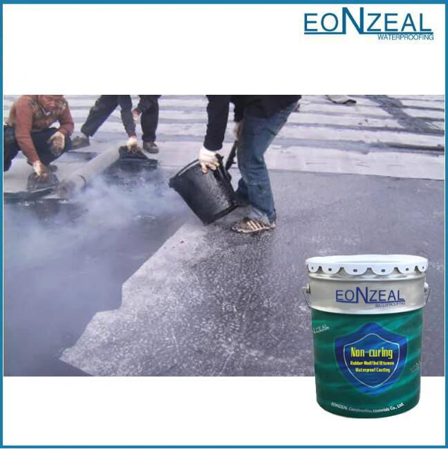 Non-curing Rubber Modified Bitumen Waterproof Coating 2