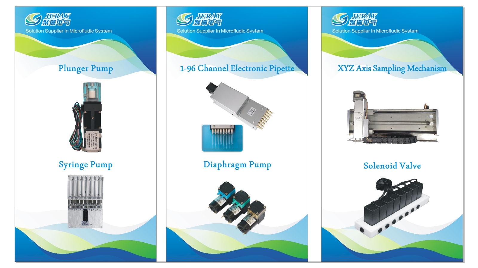 100ul-10ml multi-channel syringe pump module for auto analyzer 3