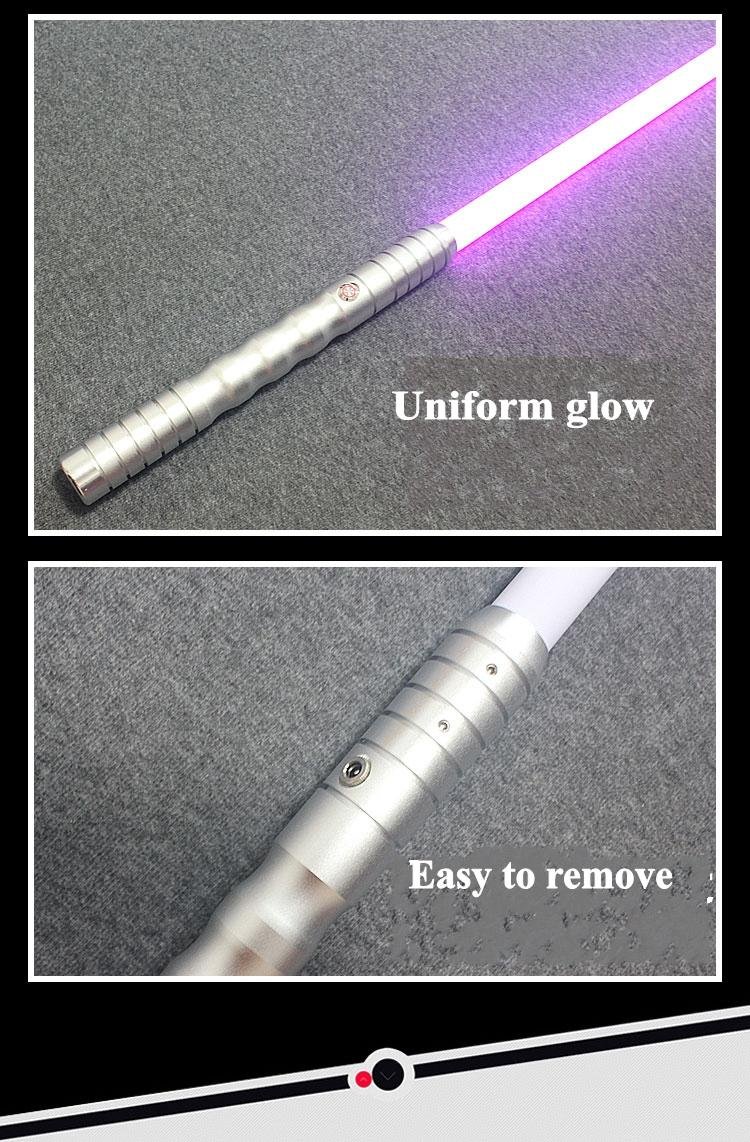STARWAR RGB LED Metal Sword very high quality Cosplay jedi Lightsaber Lig 2