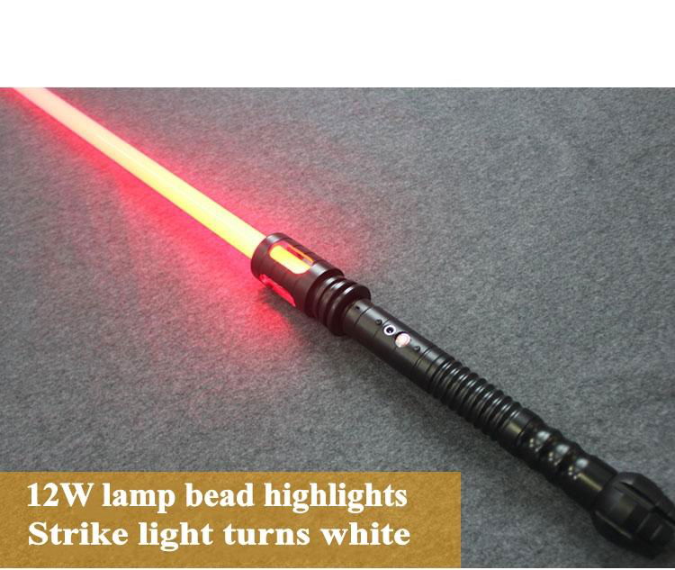 STARWAR LED high quality Cosplay Lightsaber with Light Sound Led Red Green  4