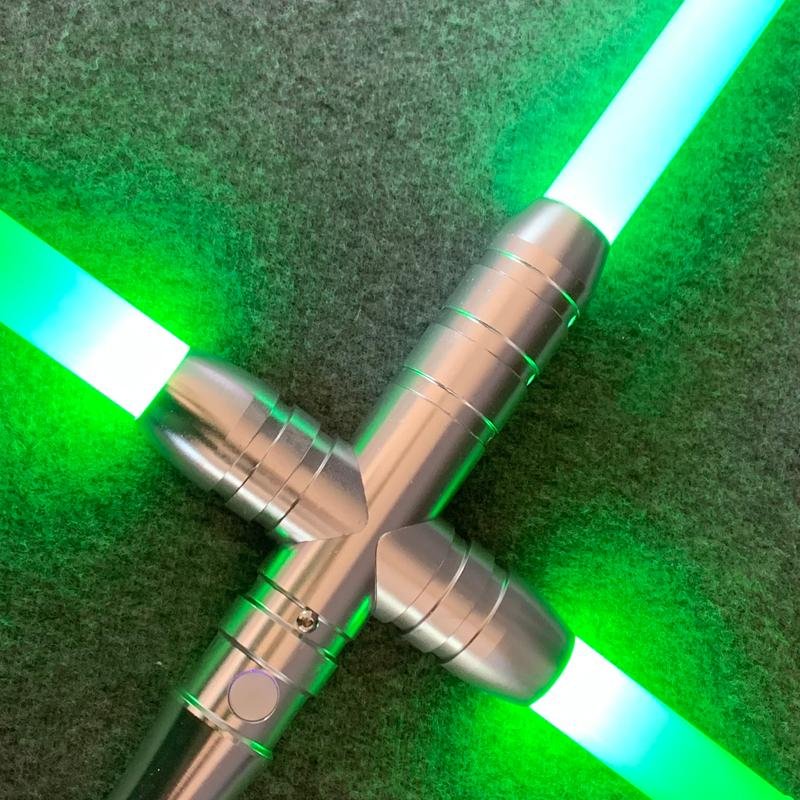 cross Sword skywalker Force Awakens new arrive RGB LED Metal STARWAR 5