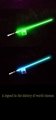 GLOW WAND kid Gifts YDD STARWAR RGB LED Metal Sword very high quality Cosplay