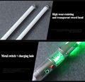 STARWAR crystal lightsaber Darth Maul YDD RGB LED Metal Sword 