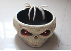 Halloween Induction control ghost hand sugar bowl electric toy skeleton LED 