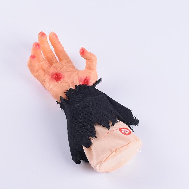 Halloween decorative props walking hand toys gifts haunted house secret room  5