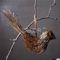 Gold Bird Hanging Ornament for Wedding Decoration 1