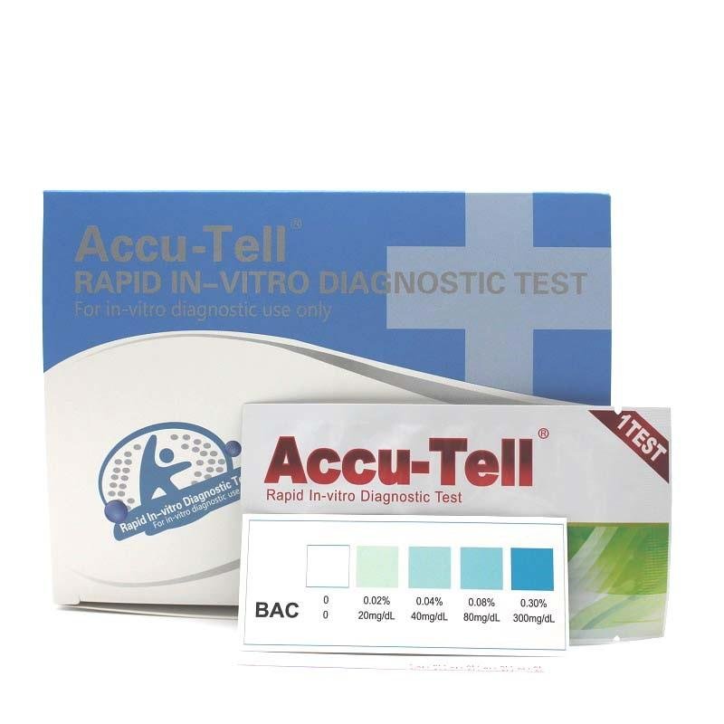 Accu-Tell Alcohol Rapid Test Strip Saliva