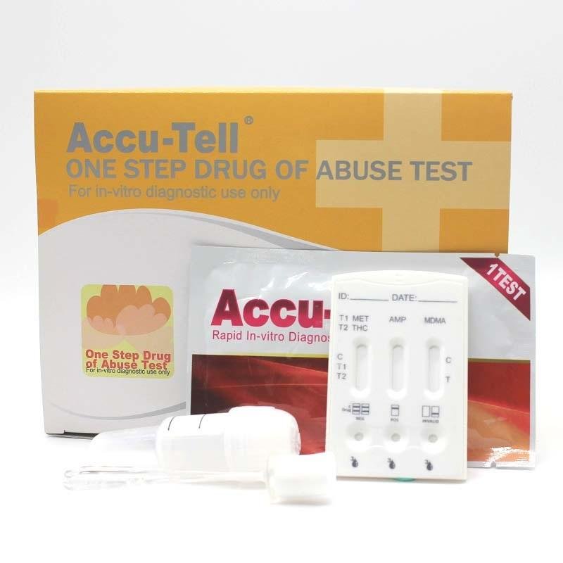 Accu-Tell® Multi-Drug Saliva Rapid Test Cassette 3