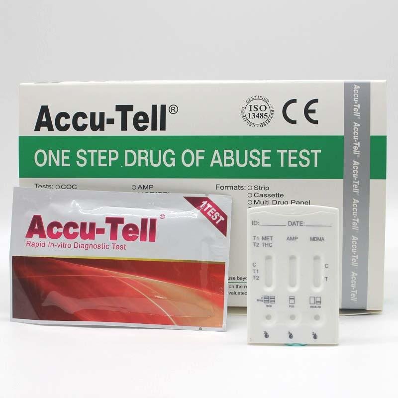 Accu-Tell® Multi-line Drug Rapid Test Cassette (Urine) 2