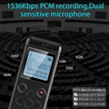 Accept Customized Audio Digital Activated Zinc Alloy Metal Shell Voice Recorder 2