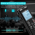 Accept Customized Audio Digital Activated Zinc Alloy Metal Shell Voice Recorder 5