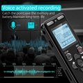 Accept Customized Audio Digital Activated Zinc Alloy Metal Shell Voice Recorder