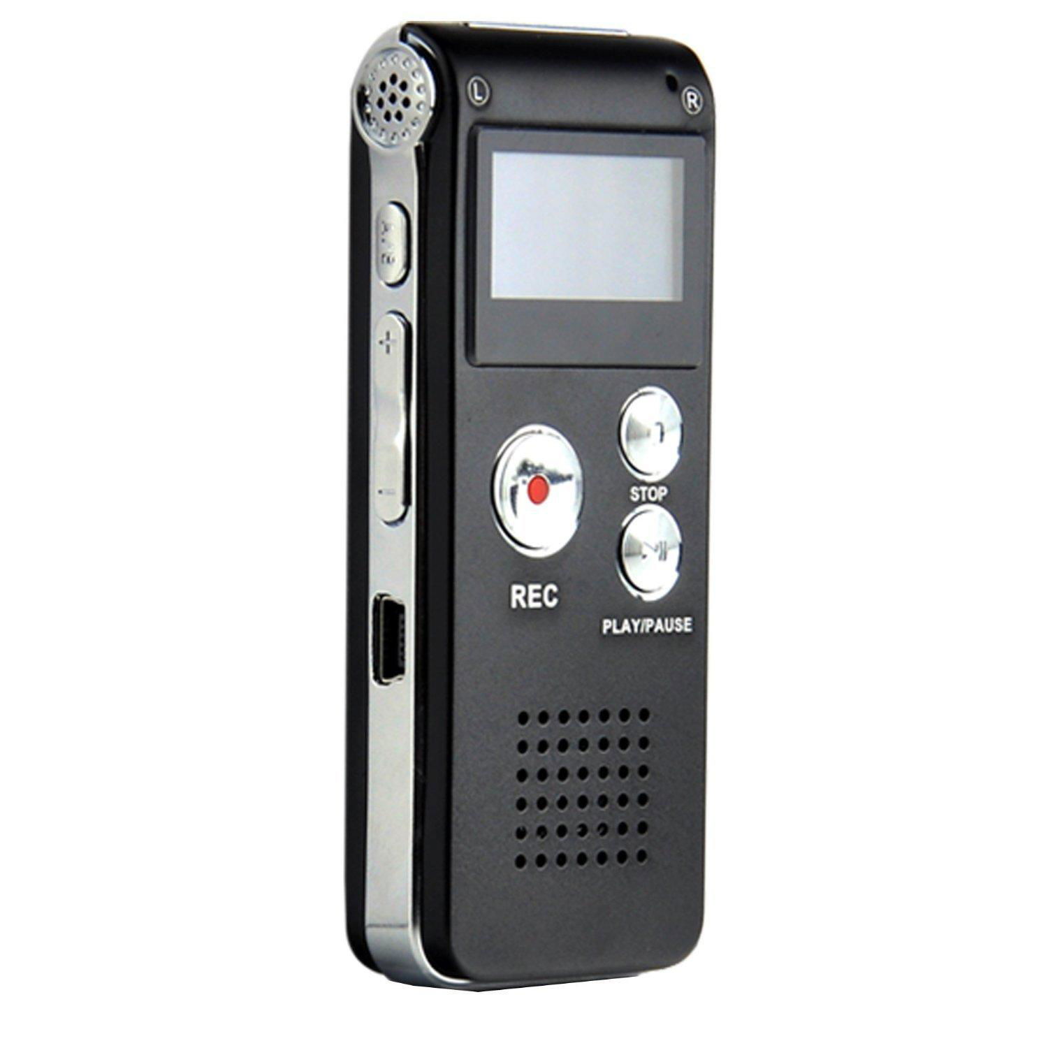 Hot Sale 8GB Audio Activated Recording Handheld Voice Recorder 3