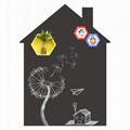 House Shape Removable Chalkboard Sticker Wholesale 1