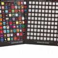 Scratch-off Chart Poster Holographic on PET Silkscreen on Paper or PET wholesale 1