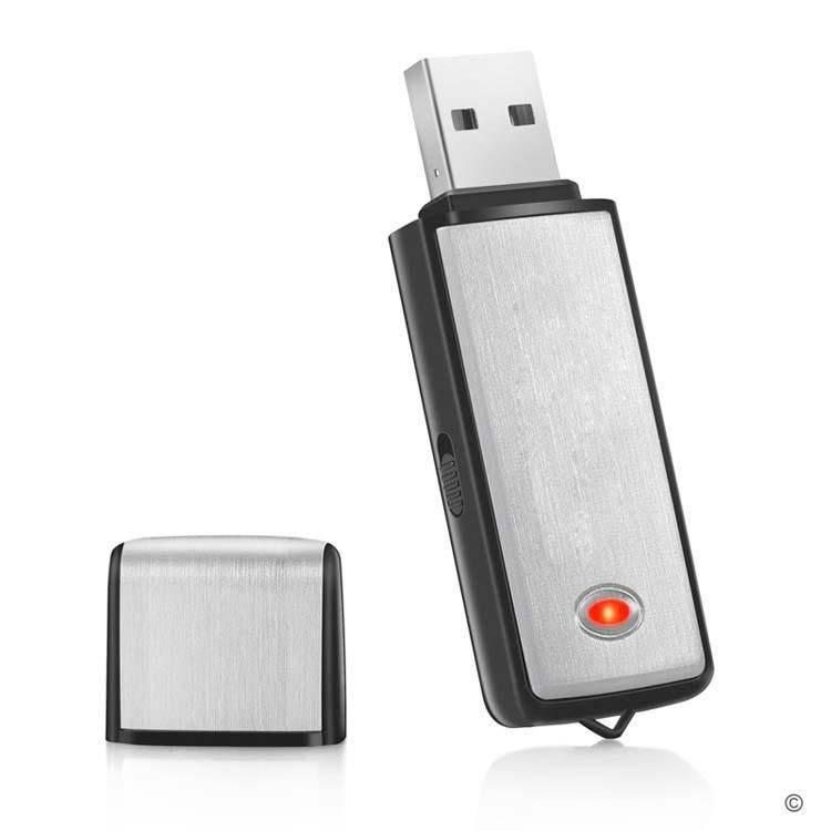 Mini 192kbps 96 hours USB audio recording device voice activated voice recorder  2