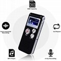 Amazon Hot Sale 8GB Digital Audio Recorder with Line-in and External Microphone