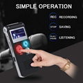 Amazon Hot Sale 8GB Digital Audio Recorder with Line-in and External Microphone 2