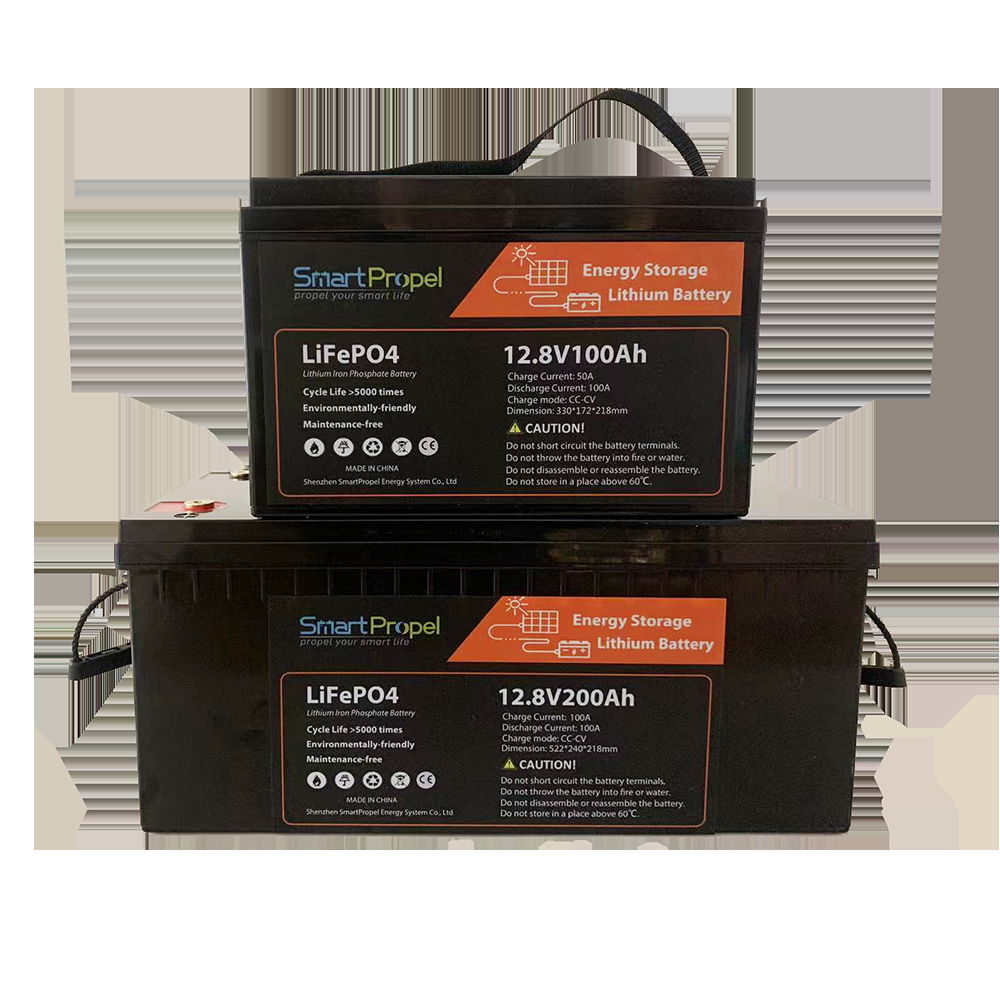 12v 200ah deep cycle battery for RV/Energy Storage 2