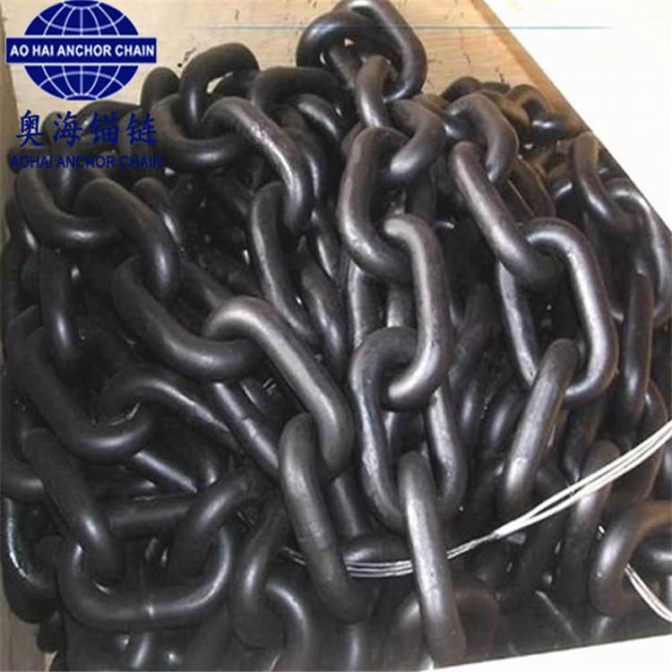 China 78mm anchor chain in stock 5