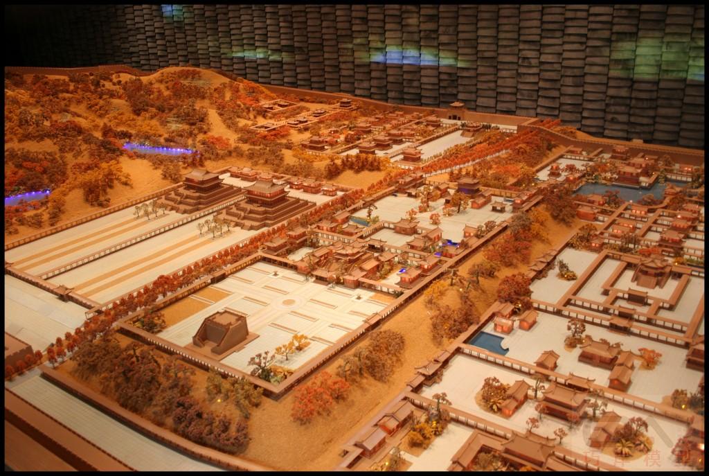 古建筑沙盘模型制作 2