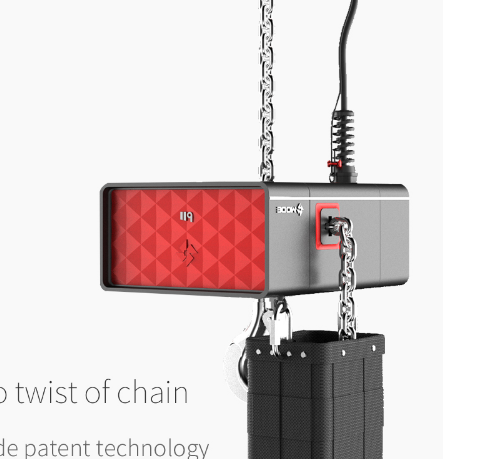 MODE 611 the smallest mini electric chain hoist with 1 Ton capacity and