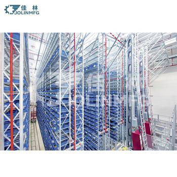 automated pallet rackings with crane