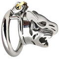 SM Slave stainless steel male chastity cage penis cage 