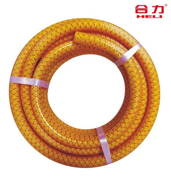 Five layer agiriculral irrigation flexible 8.5mm korea pvc power spray hose 3