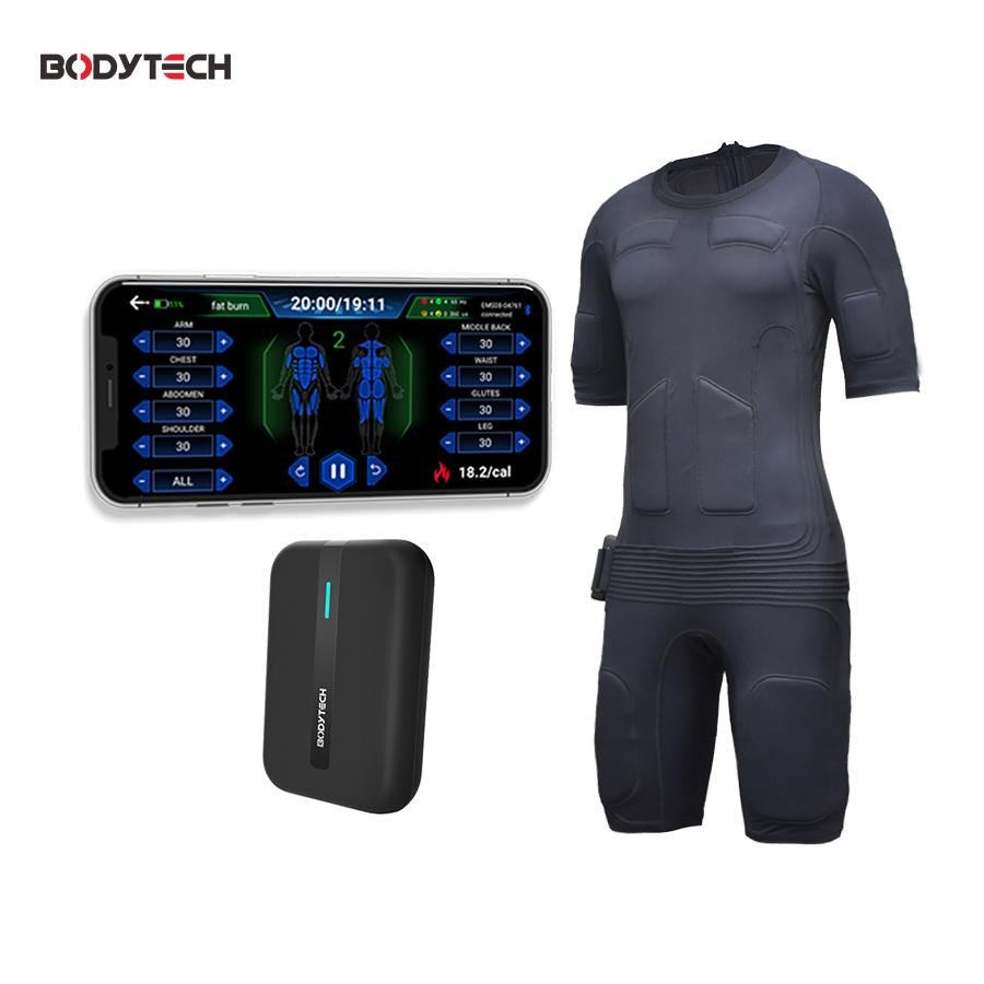 wireless ems bodybuilding workout suit