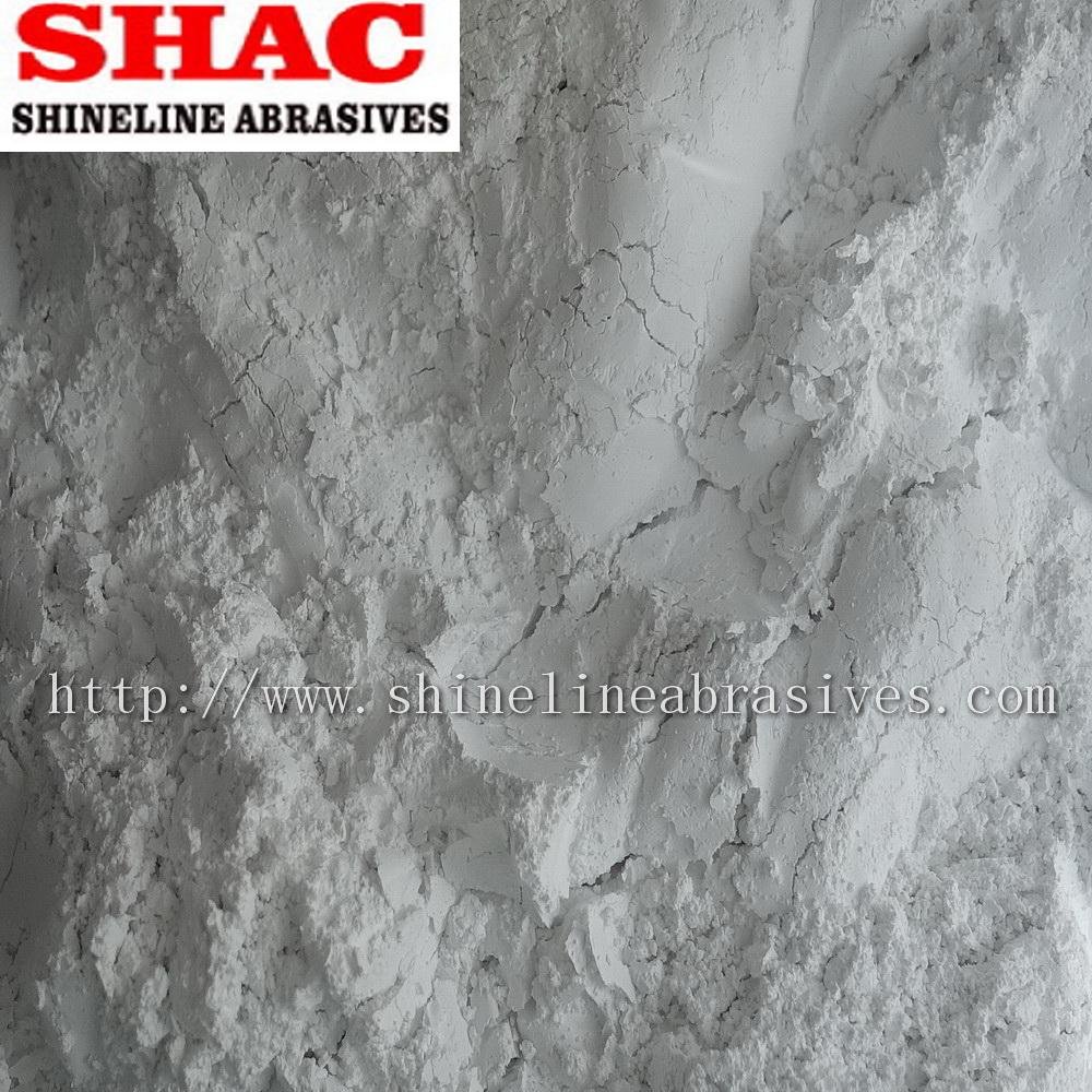 White fused aluminium oxide micropowder for abrasives media and refractory