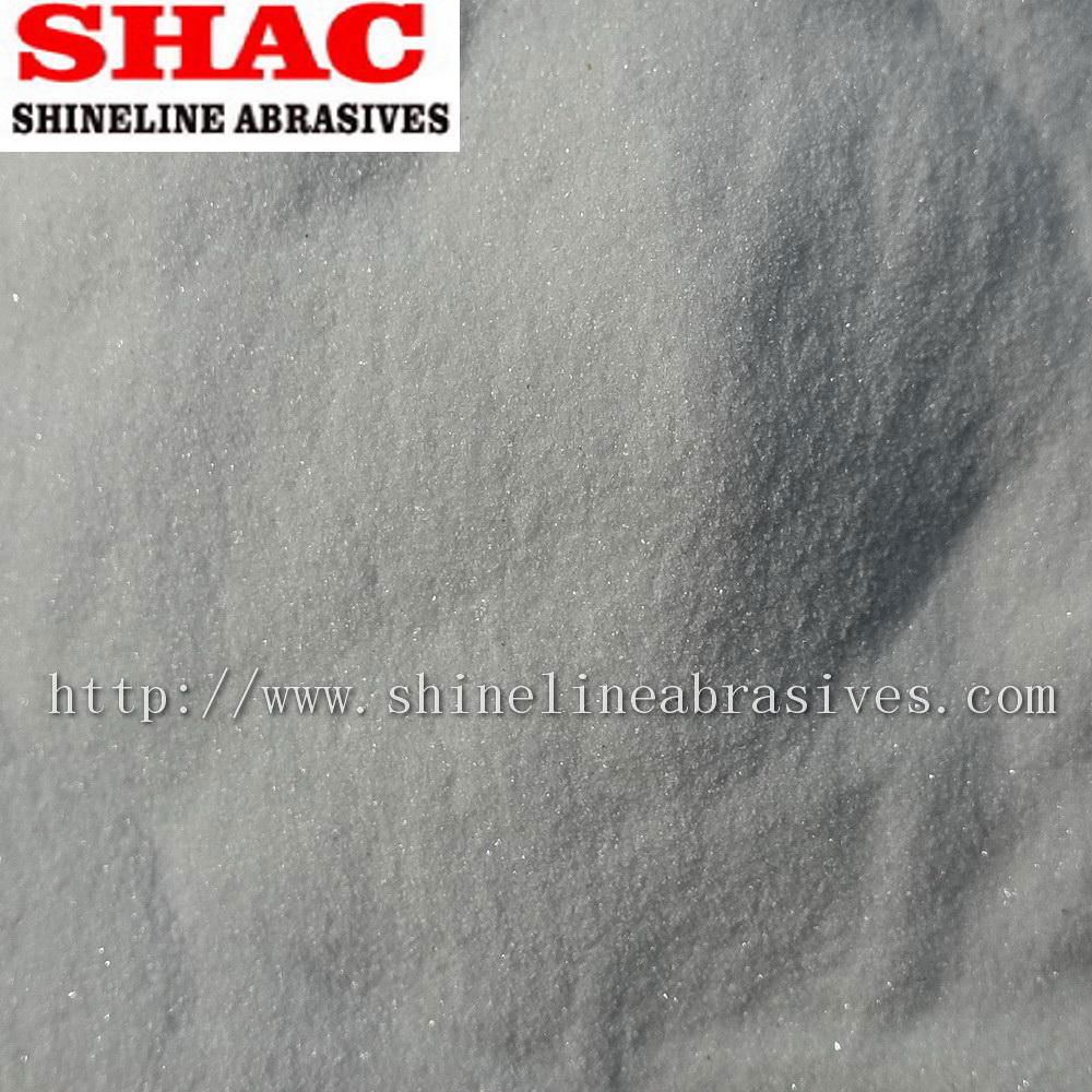 46 mesh White aluminium oxide abrasive blasting media