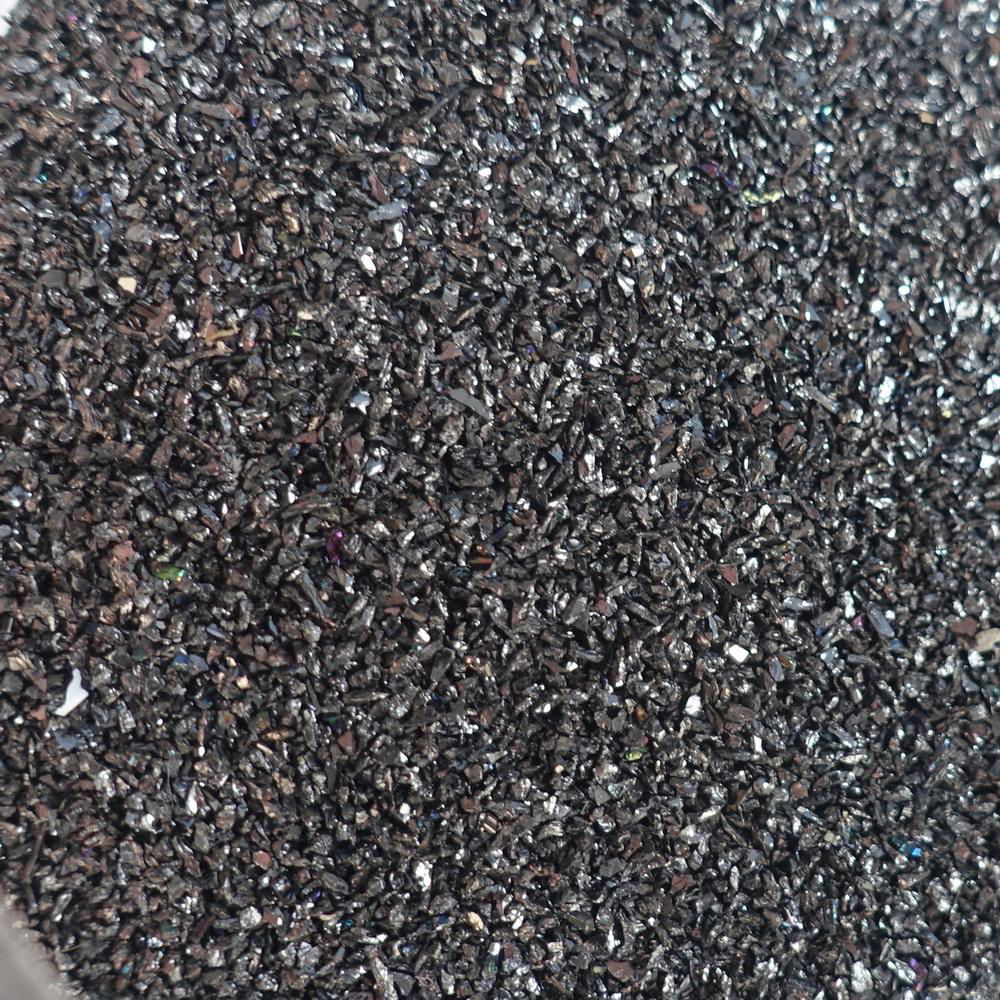 黑色碳化矽磨料砂子 4