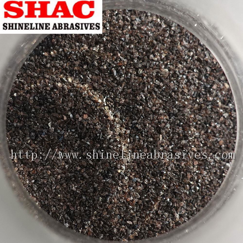 Brown aluminium oxide powder and grit FEPA F36 for abrasive blasting media 5