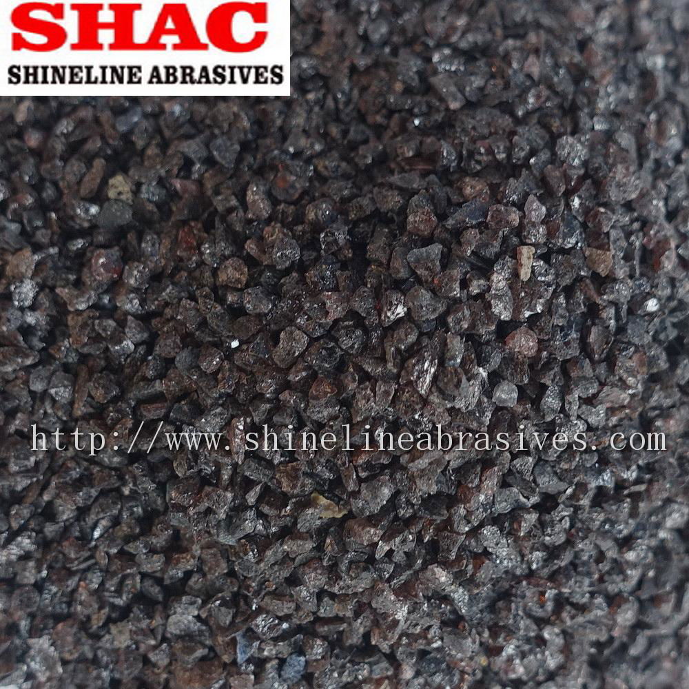 Brown fused alumina abrasive powder and grains 3