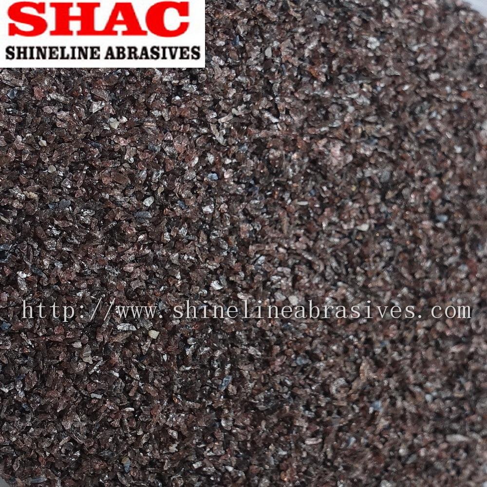 Shineline Abrasives Media Brown fused alumina powder and grain 5