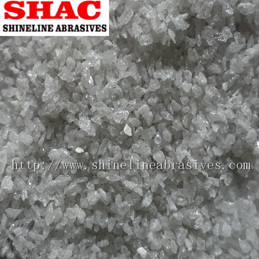  Shineline Abrasives media white fused aluminum oxide powder 2
