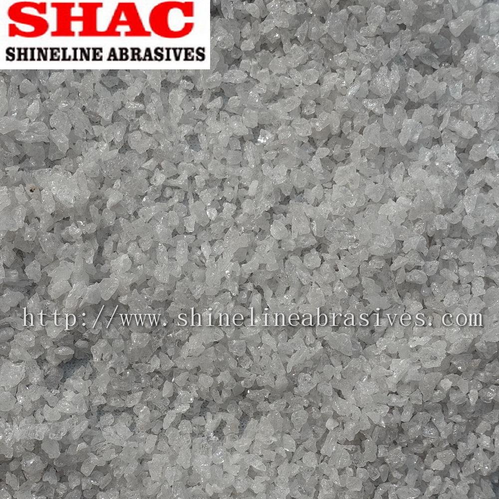 Shineline Abrasives media white fused aluminum oxide grit 14#-320# 3