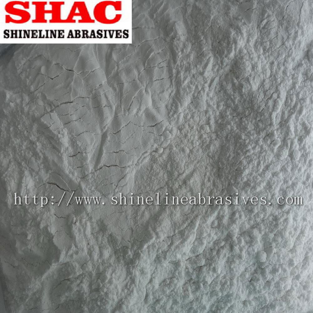  Shineline Abrasives sandblasting media white fused alumina powder and grit 2
