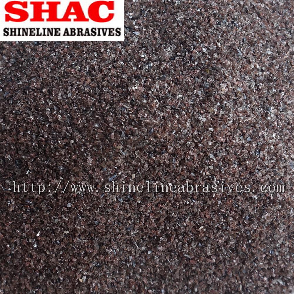 Shineline Abrasives棕色氧化鋁95%棕剛玉砂子微粉 2