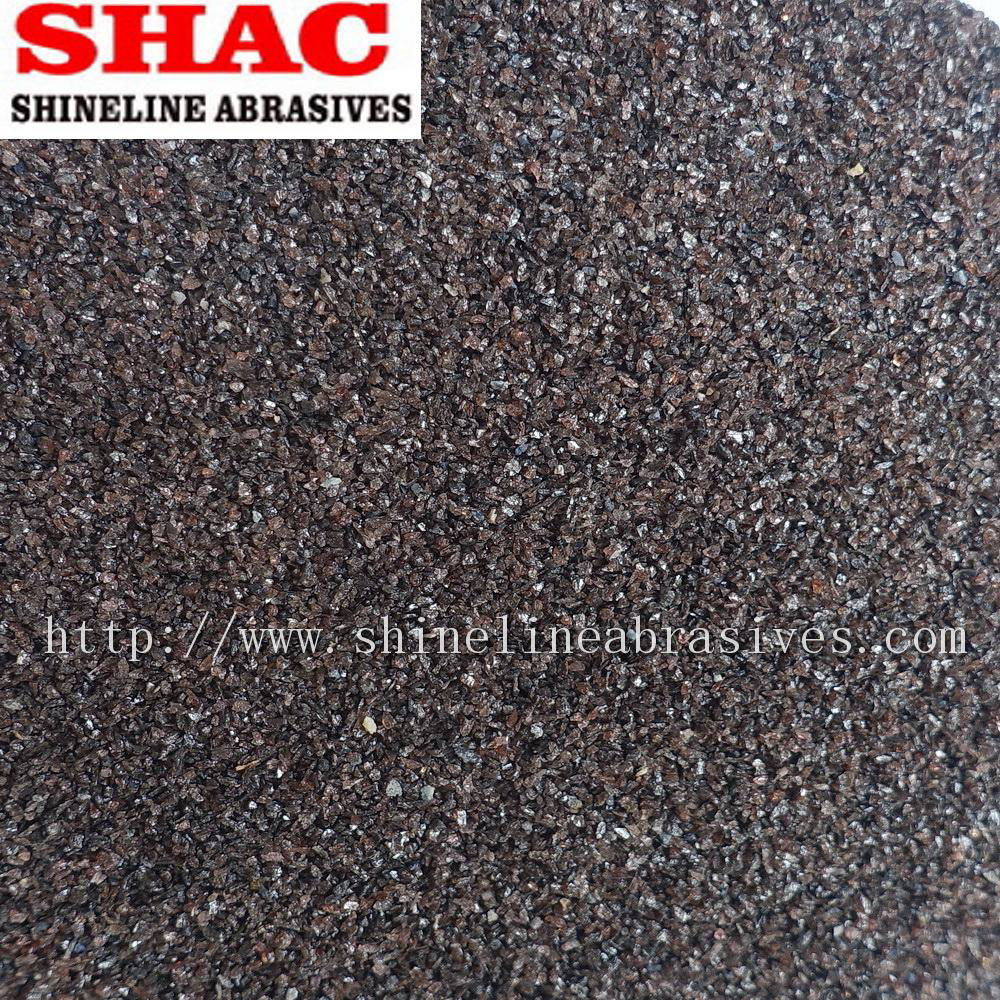 Sandblasting Abrasive Media Brown fused aluminum oxide 4