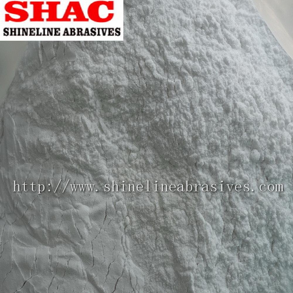 Abrasive media white fused aluminum oxide powder