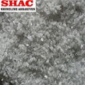 Abrasive sand blasting media white fused aluminum oxide grit