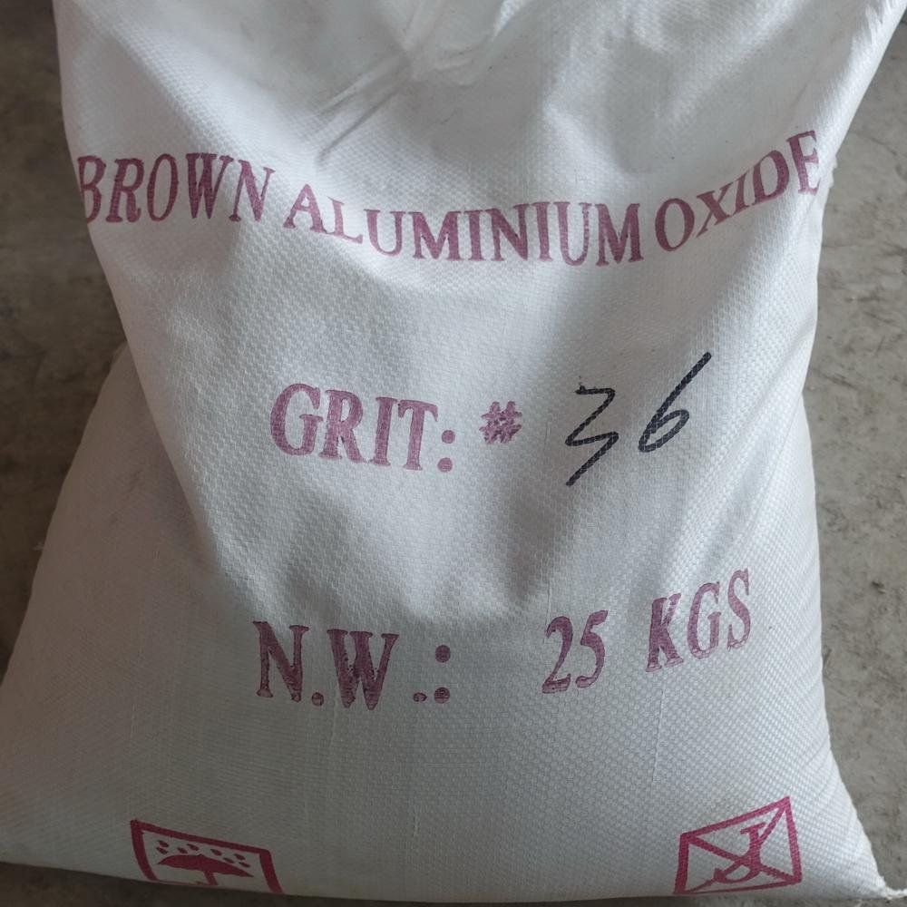 Abrasive Media Brown corundum grit and powder